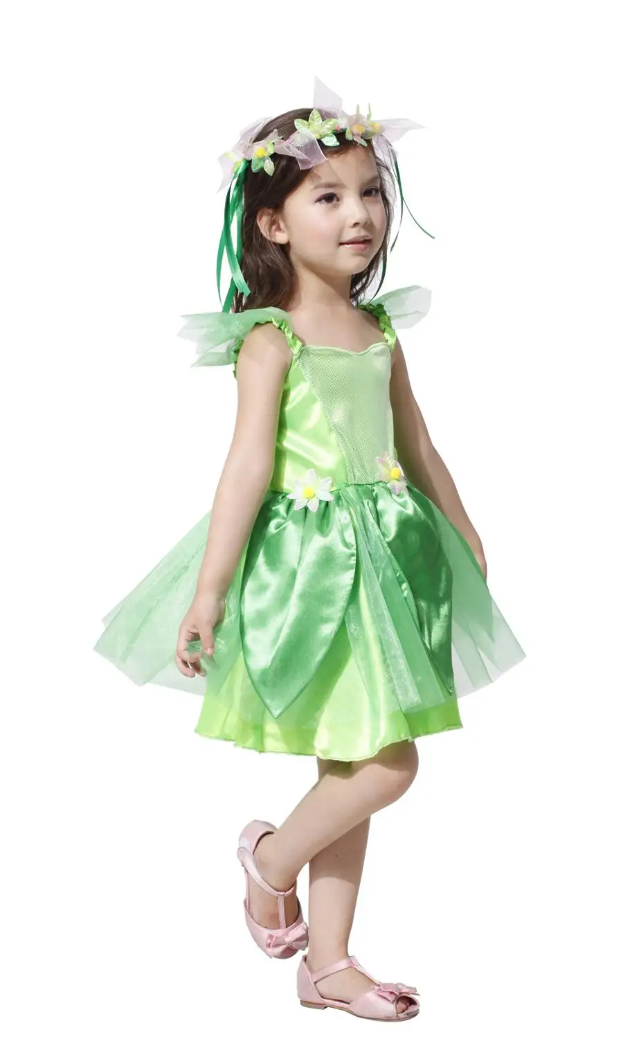 Платье феи в стиле сказочное зеленое платье Щенячий патруль|tinkerbell dress|green fairy dresskids