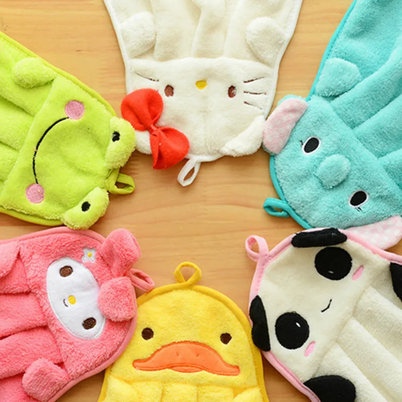 Y133 милое нижнее белье с рисунком из мультфильма трусы для рук сухое полотенце