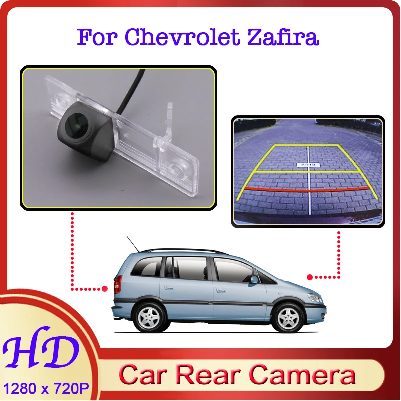 

Автомобильная камера заднего вида «рыбий глаз» для Chevrolet Zafira 1999 ~ 2005 ночное видение HD Водонепроницаемая специализированная камера заднего в...