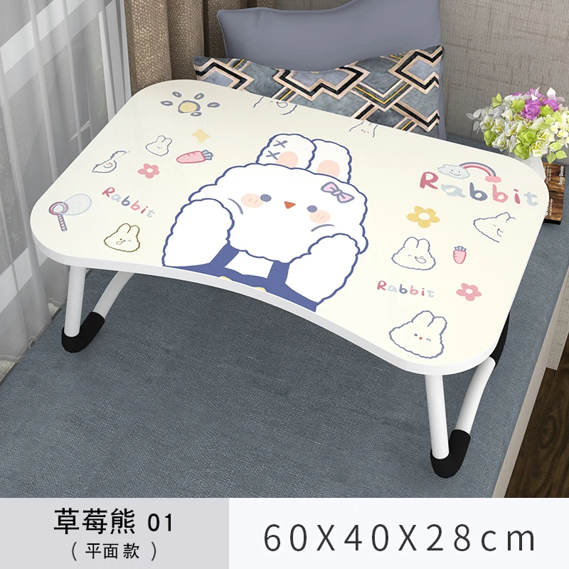 

Small Table Home Desk Foldable Computer Desk for Bed Tools for Student Dormitories Bay Window Small Table Board Upper