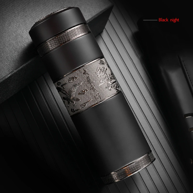 Исин термос из фиолетовой глины для бутылки с водой чашка холодных напитков