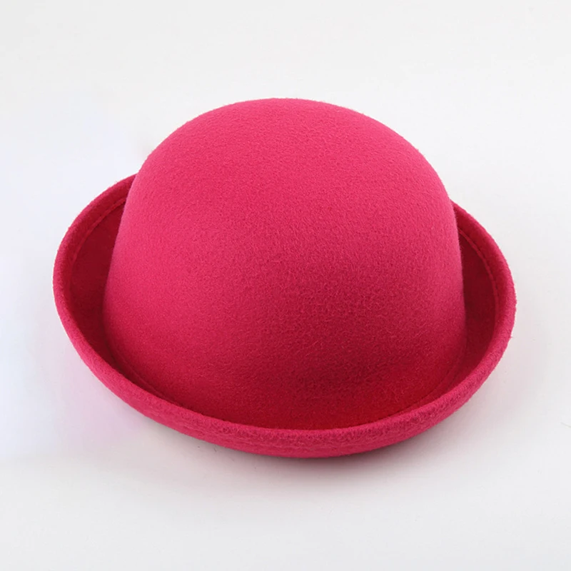 Женские шляпы Fedoras, Осень-зима, модная теплая шерстяная фетровая Ретро винтажная Кепка с животными, не деформированная Кепка Fedoras s для женщин - Цвет: 7