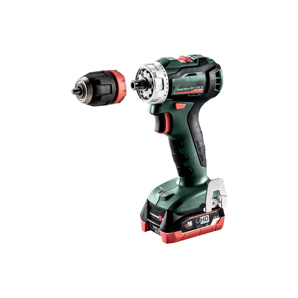 Электроинструмент Metabo PowerMaxx BS 12 BL Q 4.0Ач х2 LiHD кейс | Инструменты