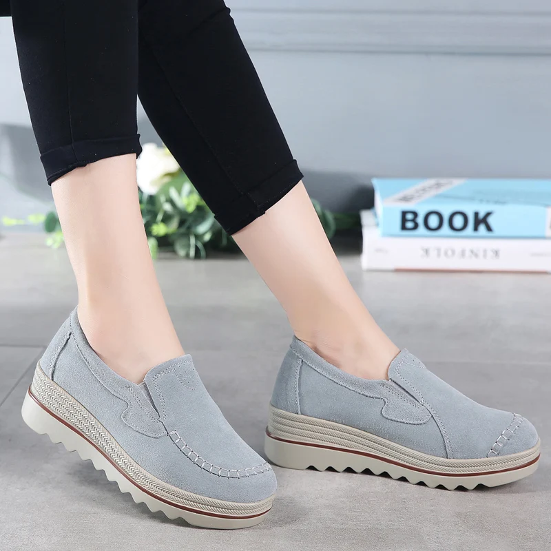 

Осенняя повседневная обувь для фитнеса, уличные водонепроницаемые женские кроссовки, увеличивающие рост, женская обувь для прогулок, 42