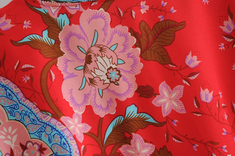 Женское пляжное кимоно в богемном стиле накидка с рукавом летучая мышь и