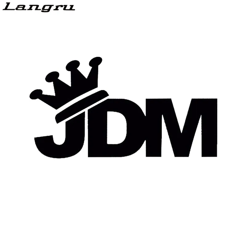 Langru японские автомобильные наклейки в виде короны аксессуары Jdm|Наклейки на