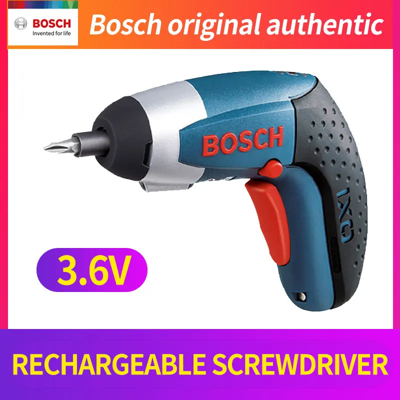 Bosch IXO 3 электрическая отвертка мини-Электроинструмент 3,6 V литиевая аккумуляторная отвертка
