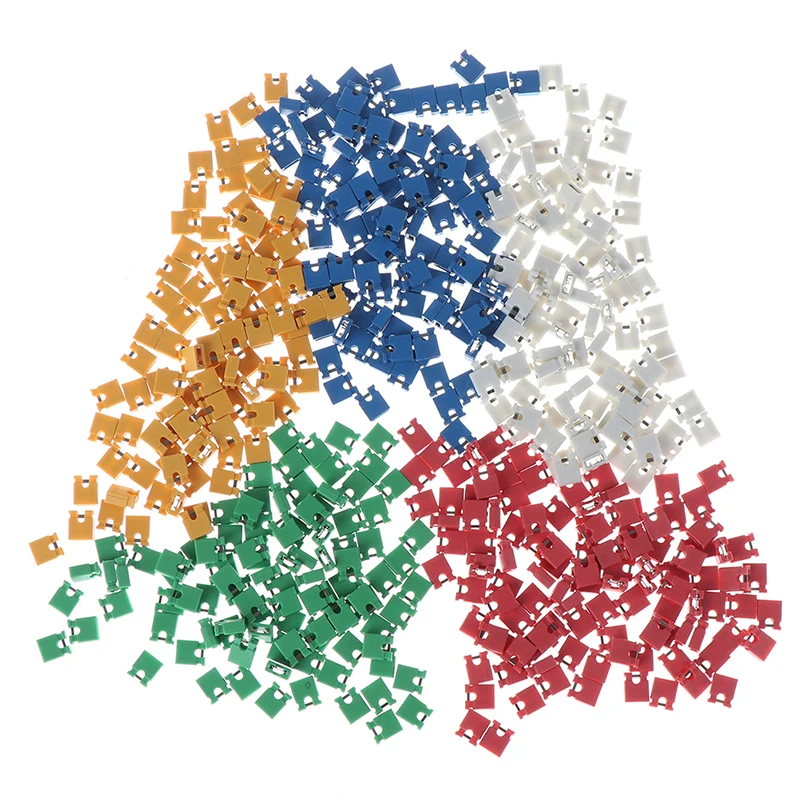 100 шт. Горячее предложение штыревой разъем Стандартный компьютер джемпер блоки 2