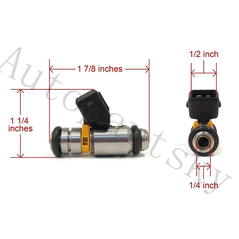 4 шт. расход топлива форсунка IWP069 для Harley Davidson Ducati Mercruiser Mag IWP 069 861260T|Топливный