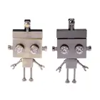 Металлическая застежка в форме робота, закручивающиеся замки, фурнитура для ручных сумок, сумка на плечо, кошелек