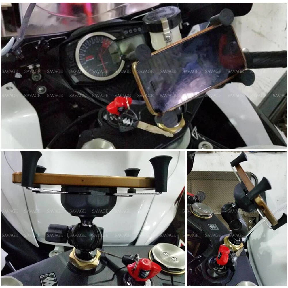 Держатель телефона для SUZUKI GSXR 600/750 1996 2020 GSX R 1000 2001 мотоцикл GPS навигации кронштейн