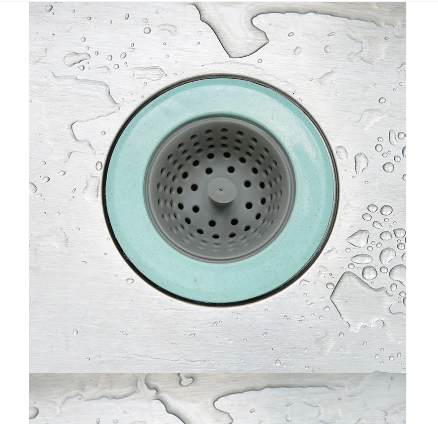 

1 Pcs Kitchen Silica Sink Strainer Sieve Filler Mesh Bath Drainer Stopper Cooking Kitchen Tools Accessories