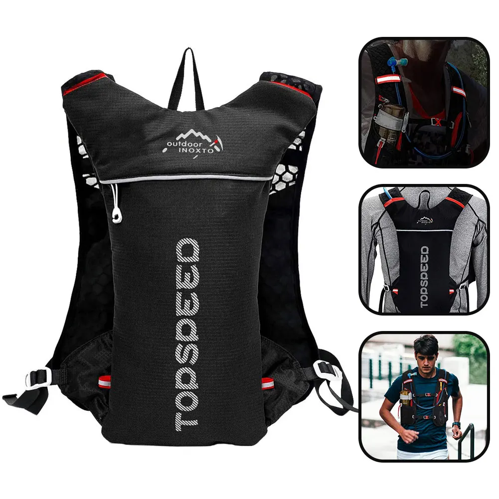 Ультралегкий рюкзак для воды, уличный ранец для марафона, бега, велоспорта, пешего туризма, сумка для жилета объемом 1,5 л