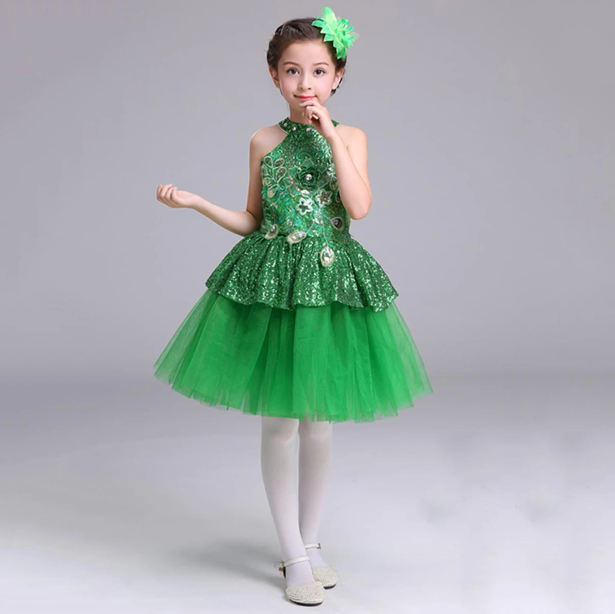 Рубашка с блестками для мальчиков и короткие брюки танцевальная одежда девочек