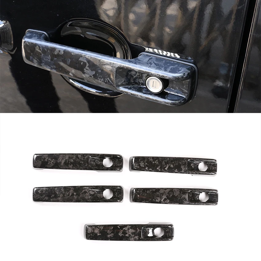 

Накладка на дверную ручку из углеродного волокна для Mercedes Benz G Class W463 W464 G65 G55 G63 G500 G550 2019-2021