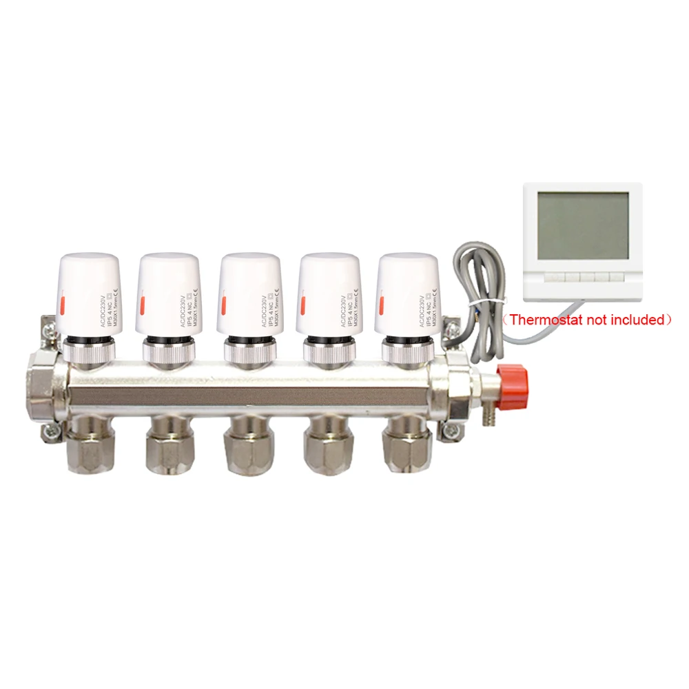 

Термостат для теплого пола, 230 В переменного тока, с ЧПУ