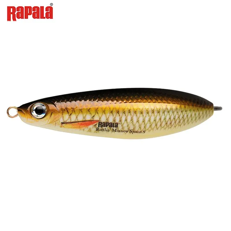 Незацепляйка RAPALA Rattlin' Minnow Spoon 08 /JP. Артикул: RMSR08-JP | Спорт и развлечения