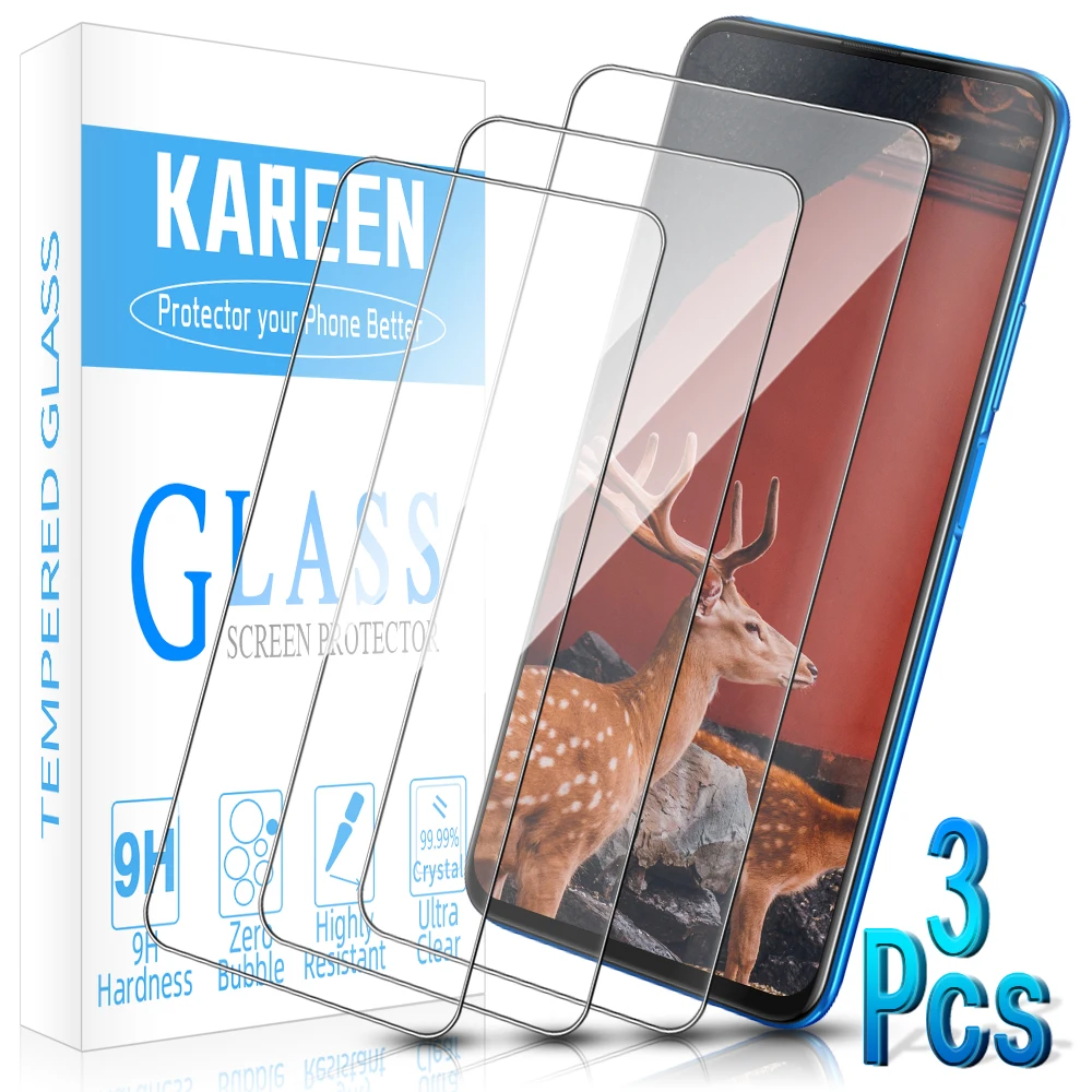 Защитное стекло закаленное для Xiaomi Mi 9T Note 10 Pro A3 9 Lite SE 9X 8 CC9 CC9e Lite|Защитные стёкла и