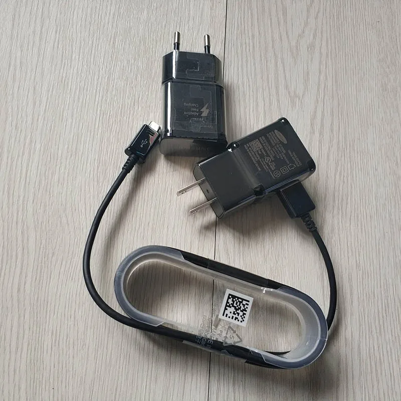 Быстрое зарядное устройство Samsung с европейской и американской вилкой 9 В 1 5 а