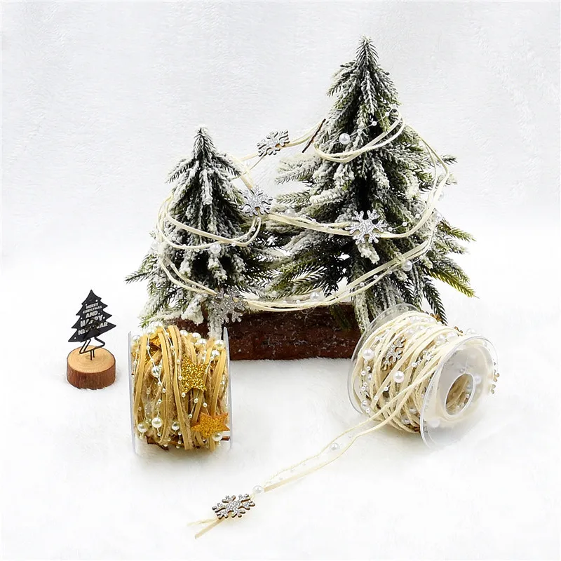 Пентаграмма цепочка из бисера рождественские ленты украшения для свадьбы