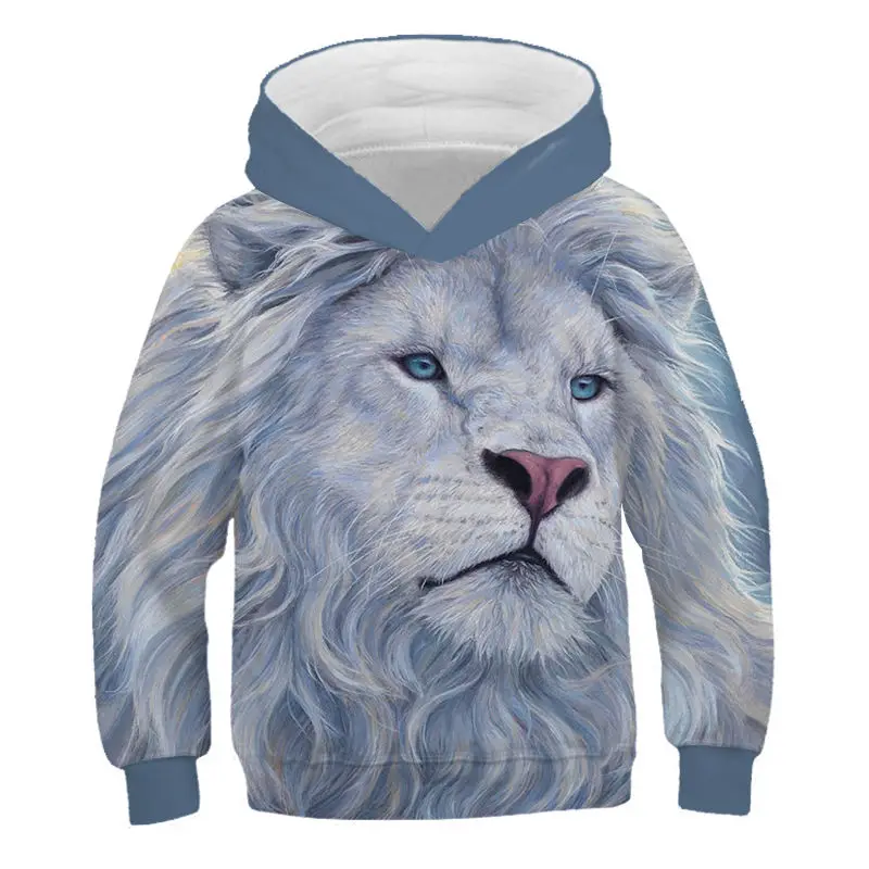 

3d Hoodies 2021 New Design Cool Animal Digital Printed Sweatshirts Hoodie Men Casual Pocket Cap Pullover Sweats Jersey