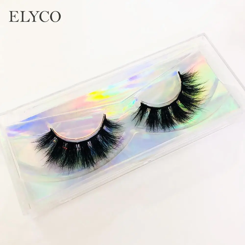 

ELYCO 18mm Mink Eyelashes False Eyelashes Crisscross Natural Fake lashes Makeup 3D Mink Lashes Extension Eyelash Beauty