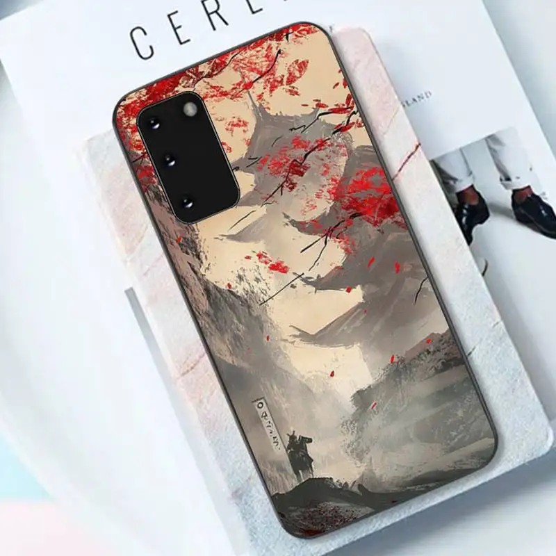 TOPLBPCS Japanese style Art Japan Painted Phone Case for Samsung S6 S10 5G S7 EDGE S8 S9 S20 PLUS S10Lite | Мобильные телефоны и