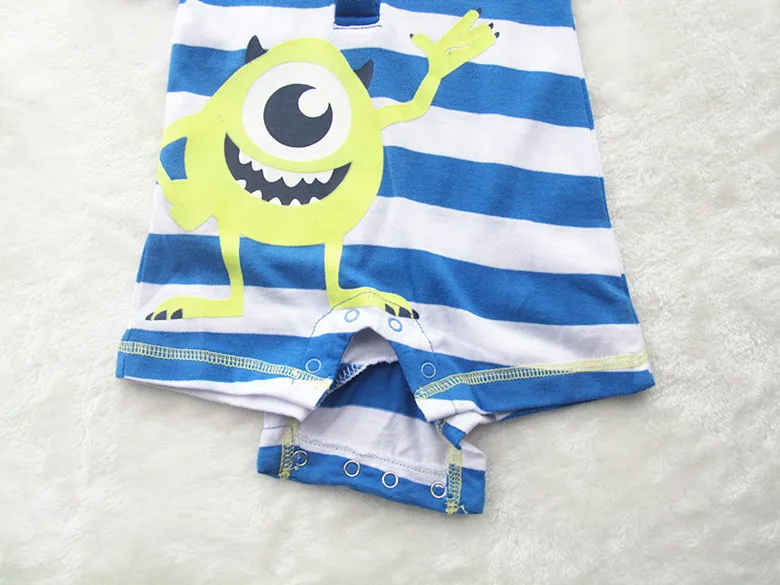 Распродажа летние детские комбинезоны мультяшная Одежда для новорожденных