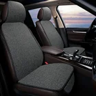 Чехол для автомобильного сиденья, льняная накидка на переднее сиденье, для защиты спинки автомобиля, грузовика, внедорожника или фургона