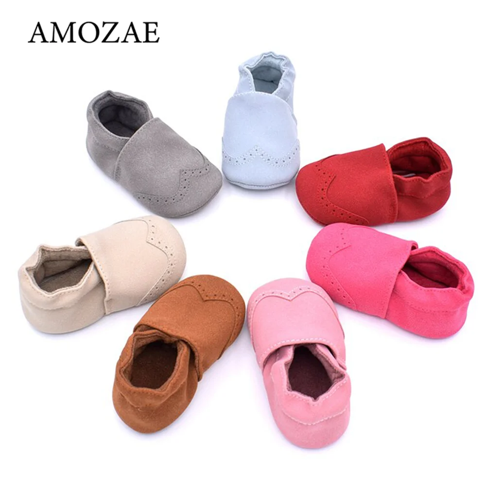 

Newborn Baby Boy Girl Shoes First Walkers Baby Moccasin Shoes PU Leather Prewalkers For Kids Crib Shoes Infant Toddlers