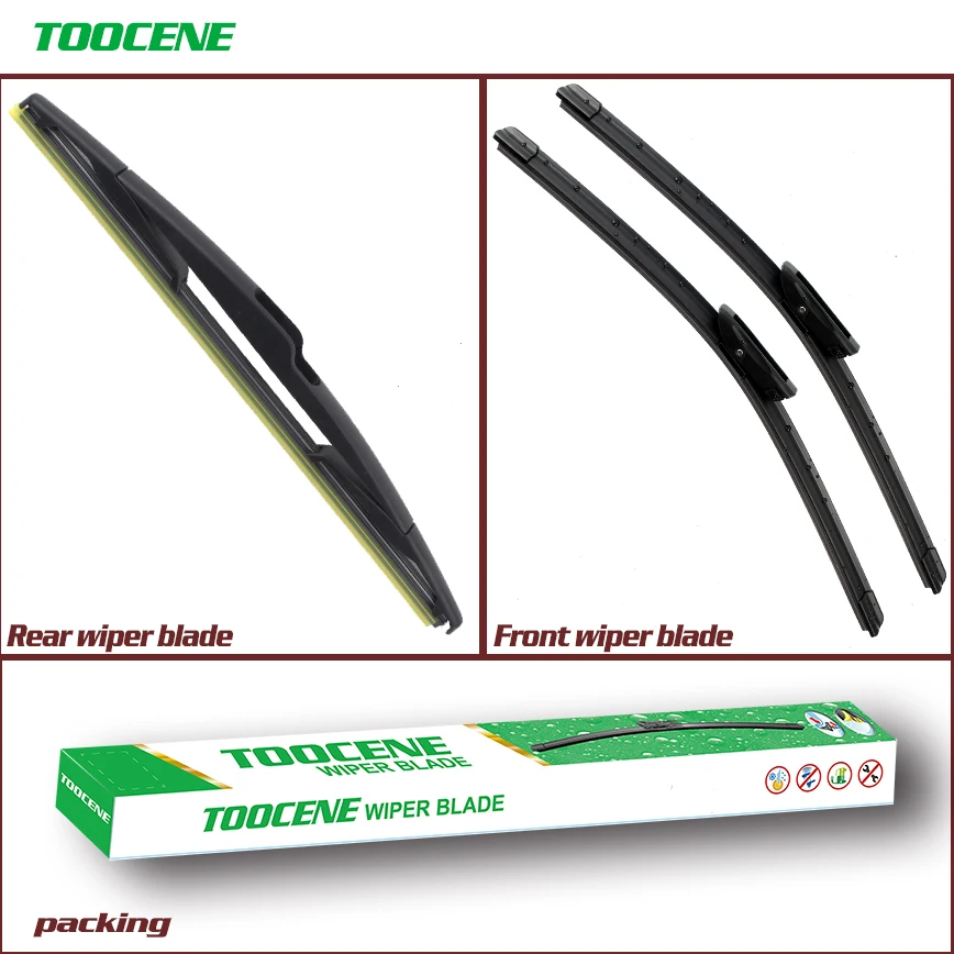 

Front and Rear Wiper Blade For Renault Scenic RX4 2000-2003 Windshield Rubber Brush Car Accessories 24+16+14