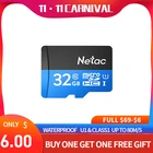 Карта памяти Netac P500 micro sd, 32 ГБ, класс 10, u1, sdhc, высокоскоростная карта памяти tarjeta de memoria, tf-карта для ноутбука, gopro hero black 7