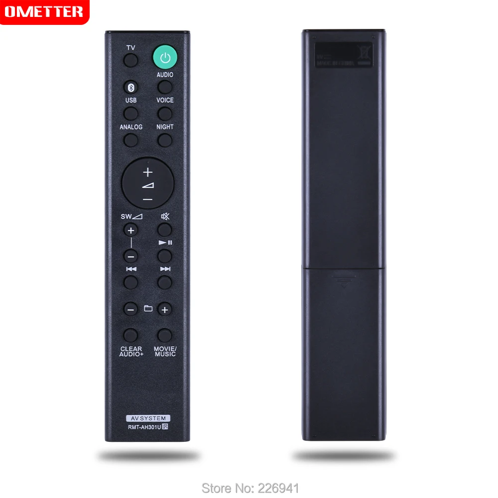 Пульт дистанционного управления для Sony звуковая панель с реверсивным звуковым