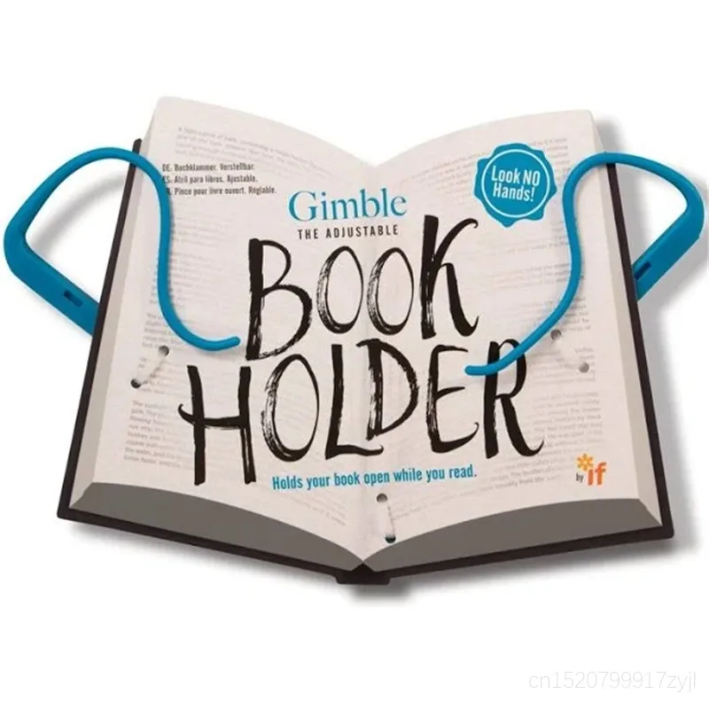 Портативный держатель для книг чтения свободные руки Пластиковая регулируемая