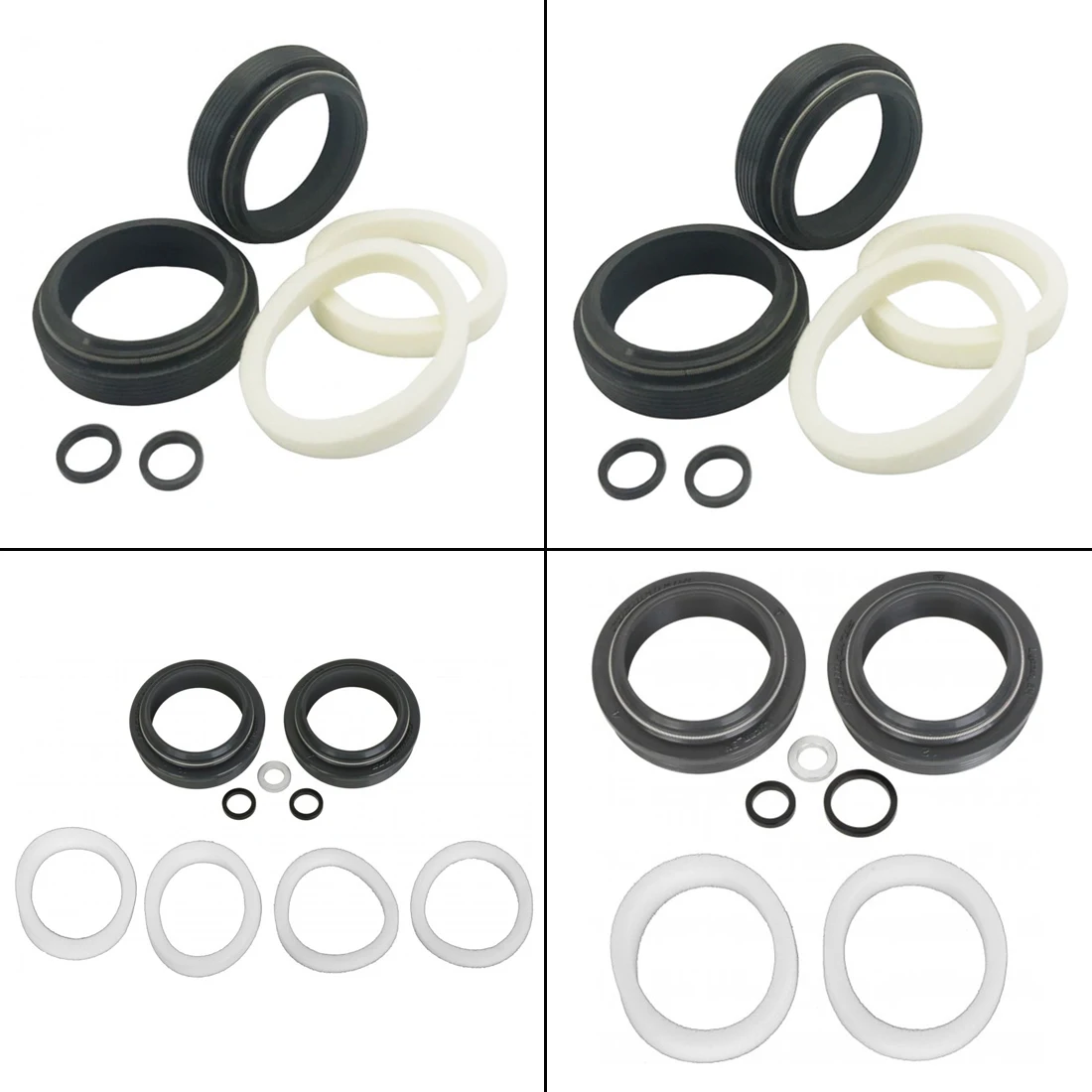 

Front Fork Dust Seals Oil 32-36MM For Racingbros Black Bicycle Maintenance