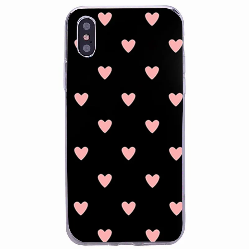 hot sale classic silicone clear cases for iphone 7 8 plus 6 6s x xr xs max 5 5s se 2020 soft tpu transparent love couple cover free global shipping