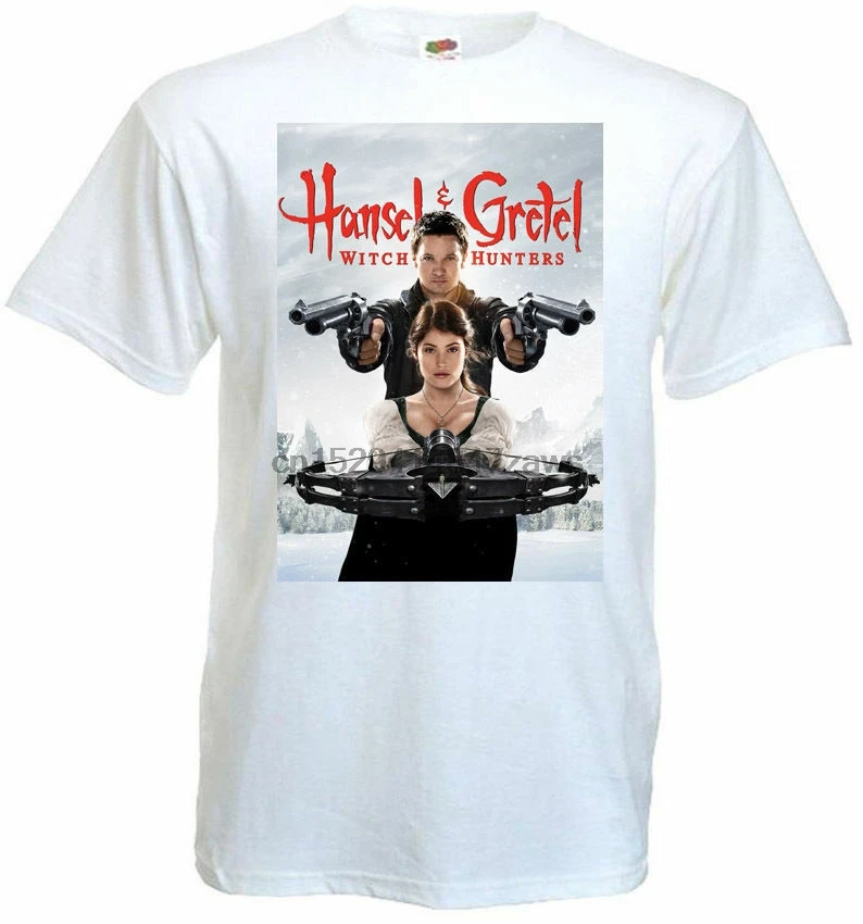 Hansel and Gretel Witch Hunters v1 футболка белый постер все размеры S...5XL|Мужские футболки| |