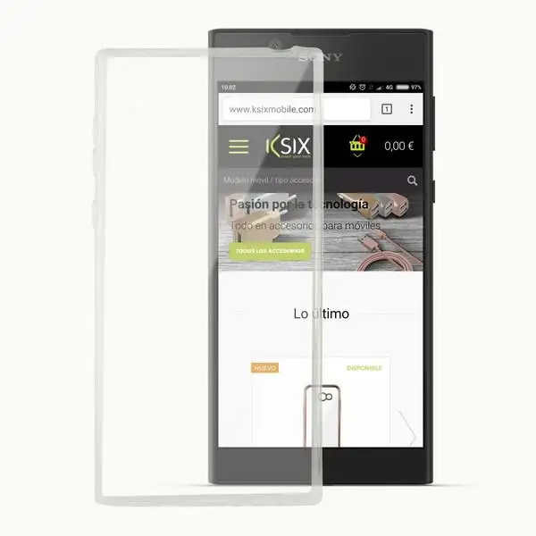 Чехол для мобильного телефона sony Xperia L1 Flex TPU прозрачный| |