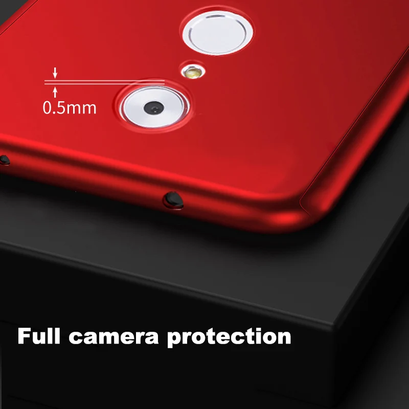 360 Degree Full Case For Xiaomi Redmi Note 7 6 Pro Cover Protective Shell On Xiomi GO 5A With Tempered Glass | Мобильные телефоны и