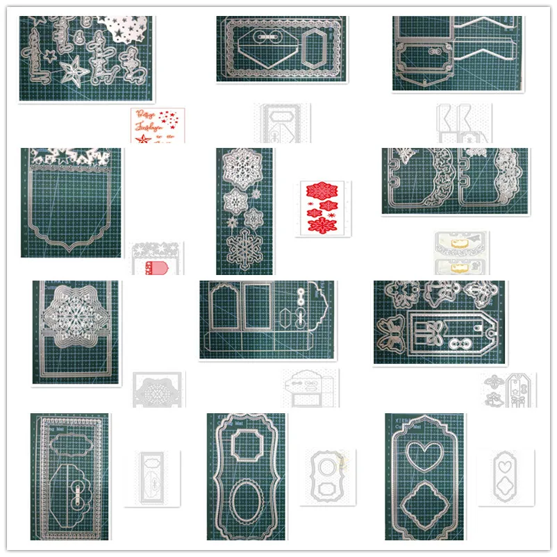 

Christmas Metal Cutting Dies For DIY Scrapbooking Paper Card Making Decorative Handcraft Photo Album Crafts Supplies