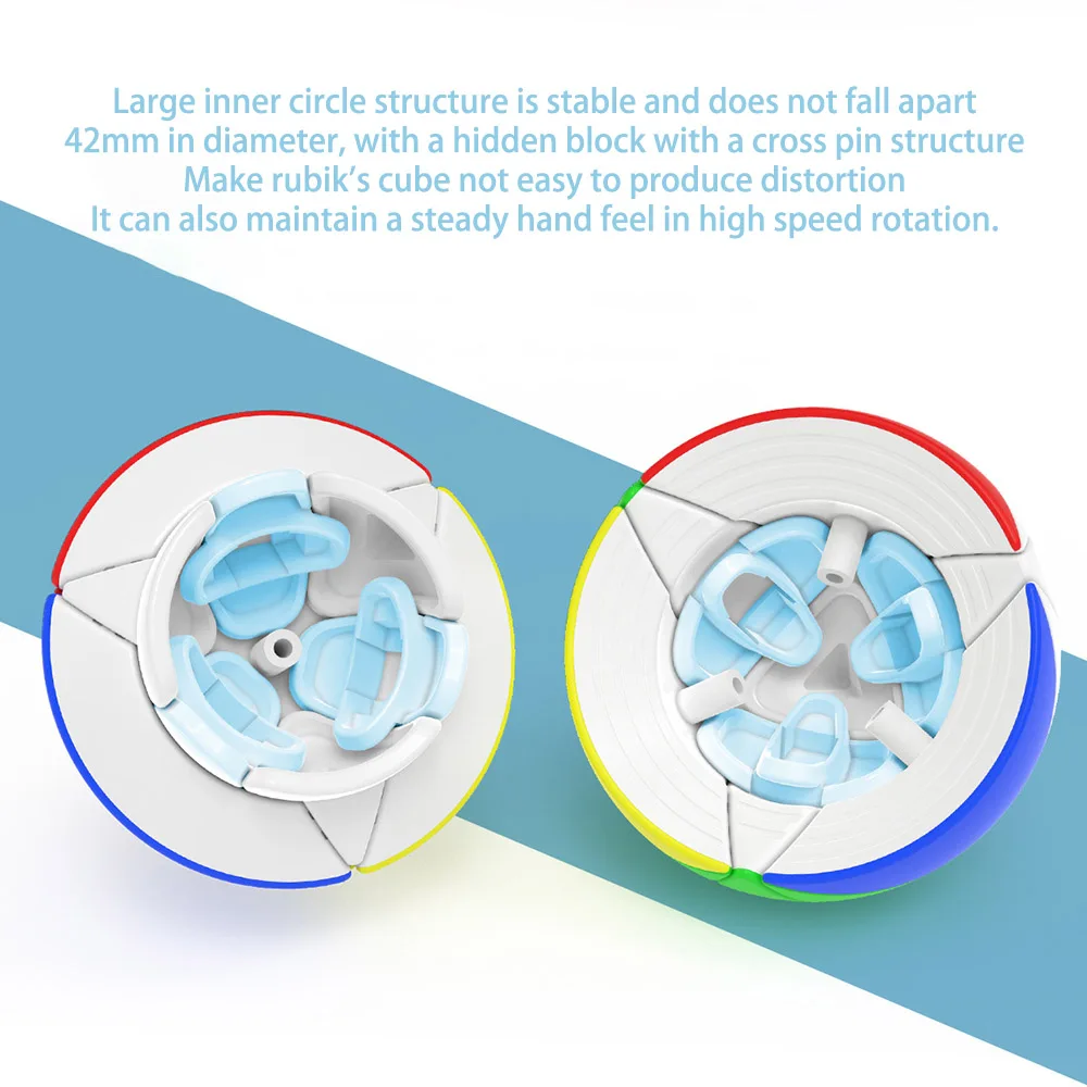 Детский 3D магический куб скоростной шар игрушка круглый антистрессовые Кубы для