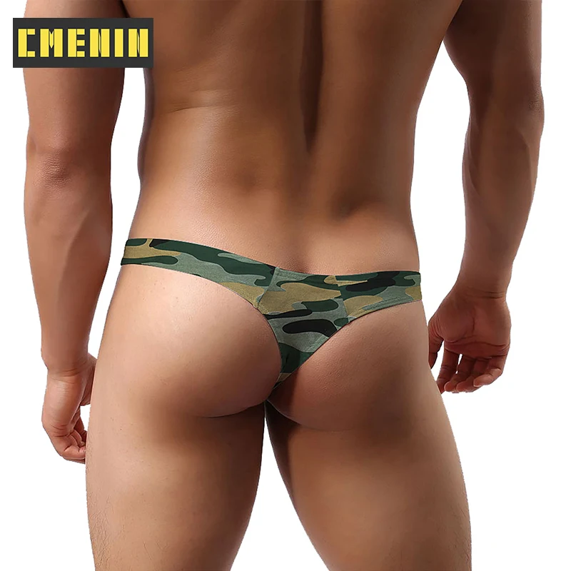 

CMENIN Sexy Gay Underwear Men Thong men jockstrap mens thongs and g strings sissy panties string men lingerie Cotton AD309
