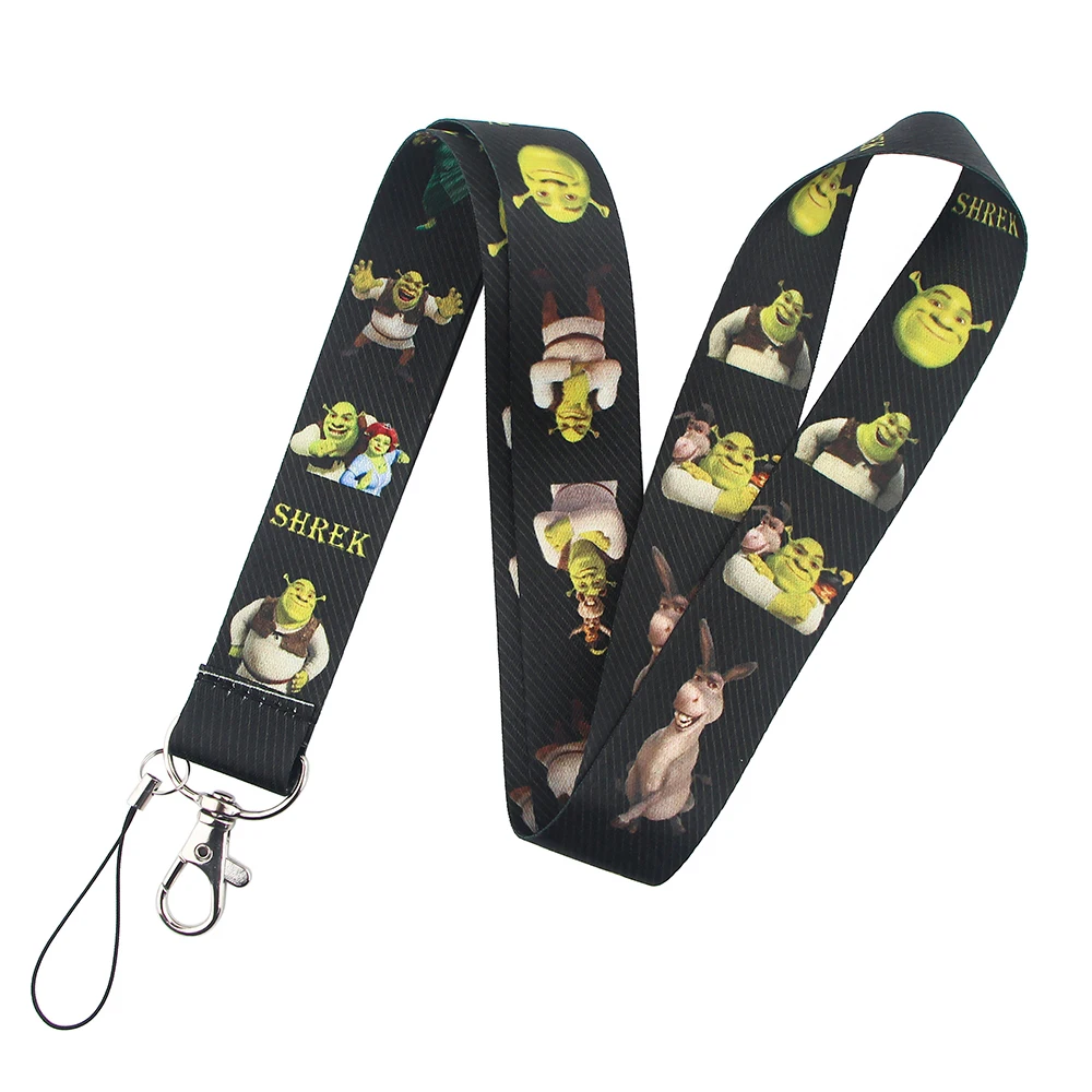 

JF0192 Cartoon Cell Phone Lanyard For Key ID Card Passport Gym USB Badge Holder DIY Hanging Rope Neck Lanyards