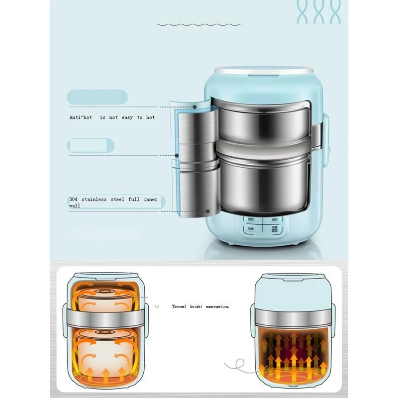 kitchen appliance elektrikli mutfak aletleri materiel commercial restaurant equipment appareil cuisine electric lunch box free global shipping