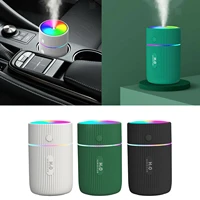 usb mini car home humidifier air purifier aroma essential oil diffuser 220ml home office air humidifier interior accessory