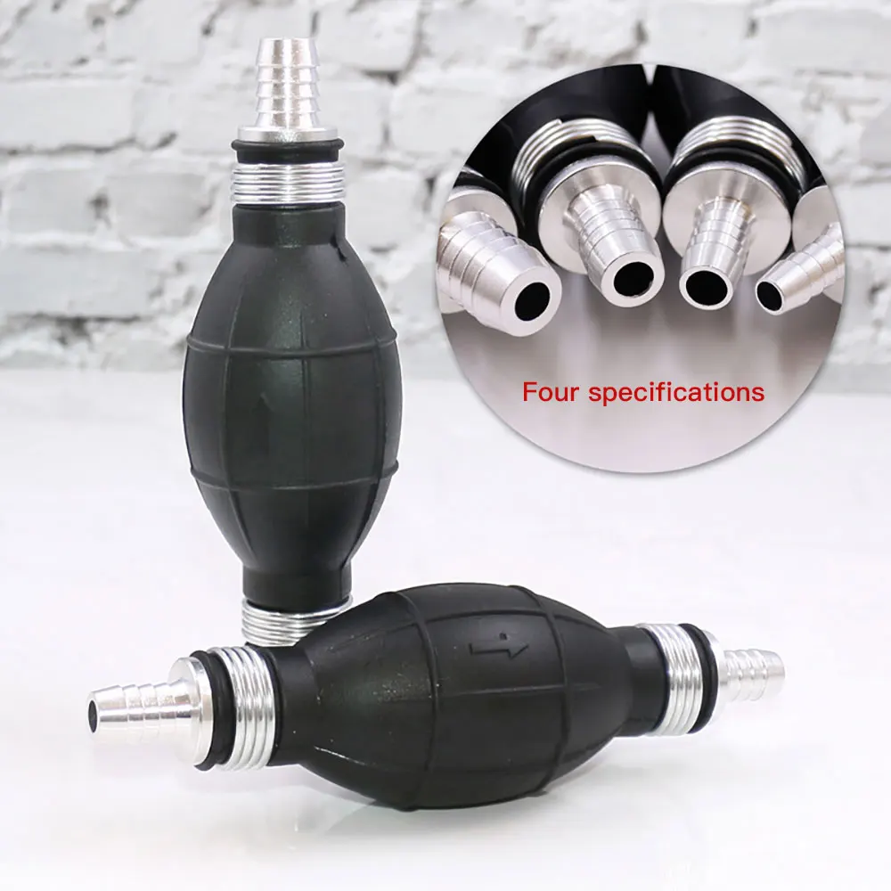 

Топливный насос 6 мм, 8 мм, 10 мм, 12 мм, резиновый алюминиевый ручной топливный насос, ручная Праймер, лампа для всех видов топлива, для автомоби...