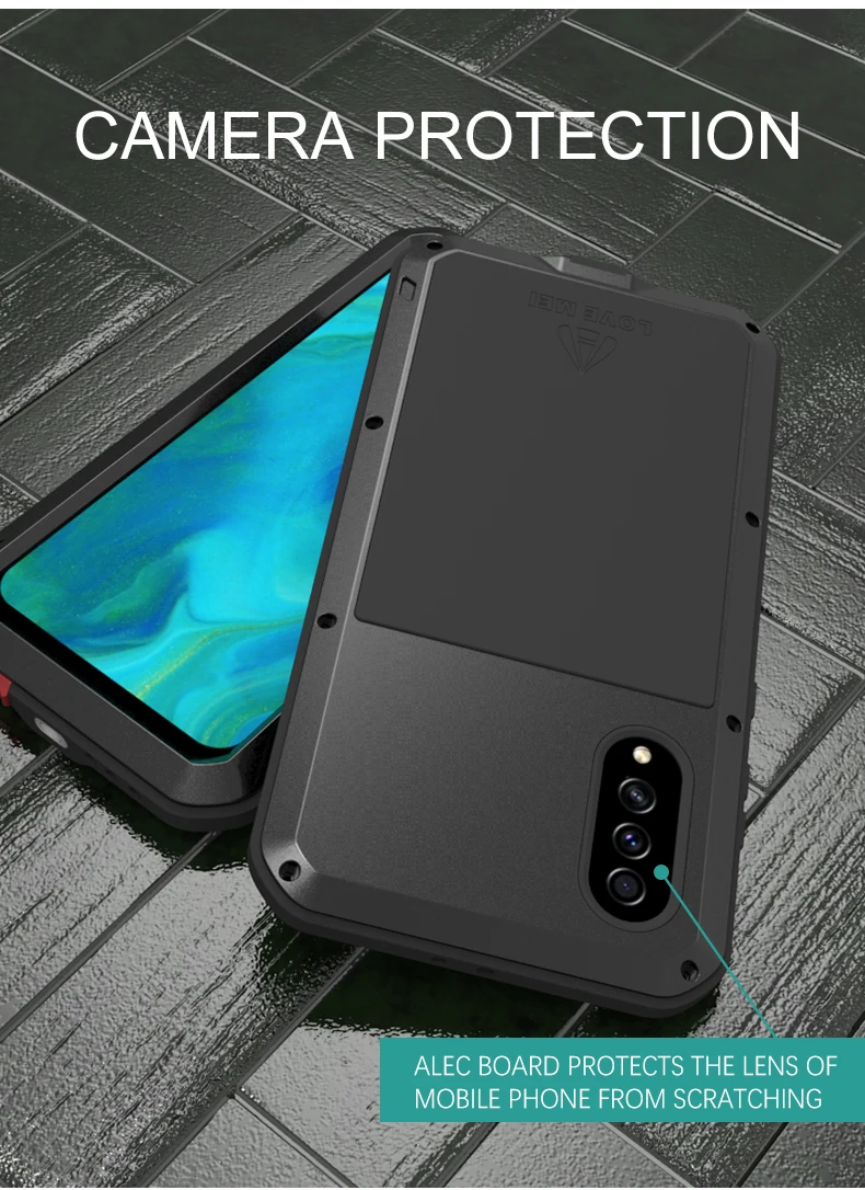 Для samsung Galaxy A70S чехол LOVE MEI ударопрочный грязеотталкивающий водостойкий