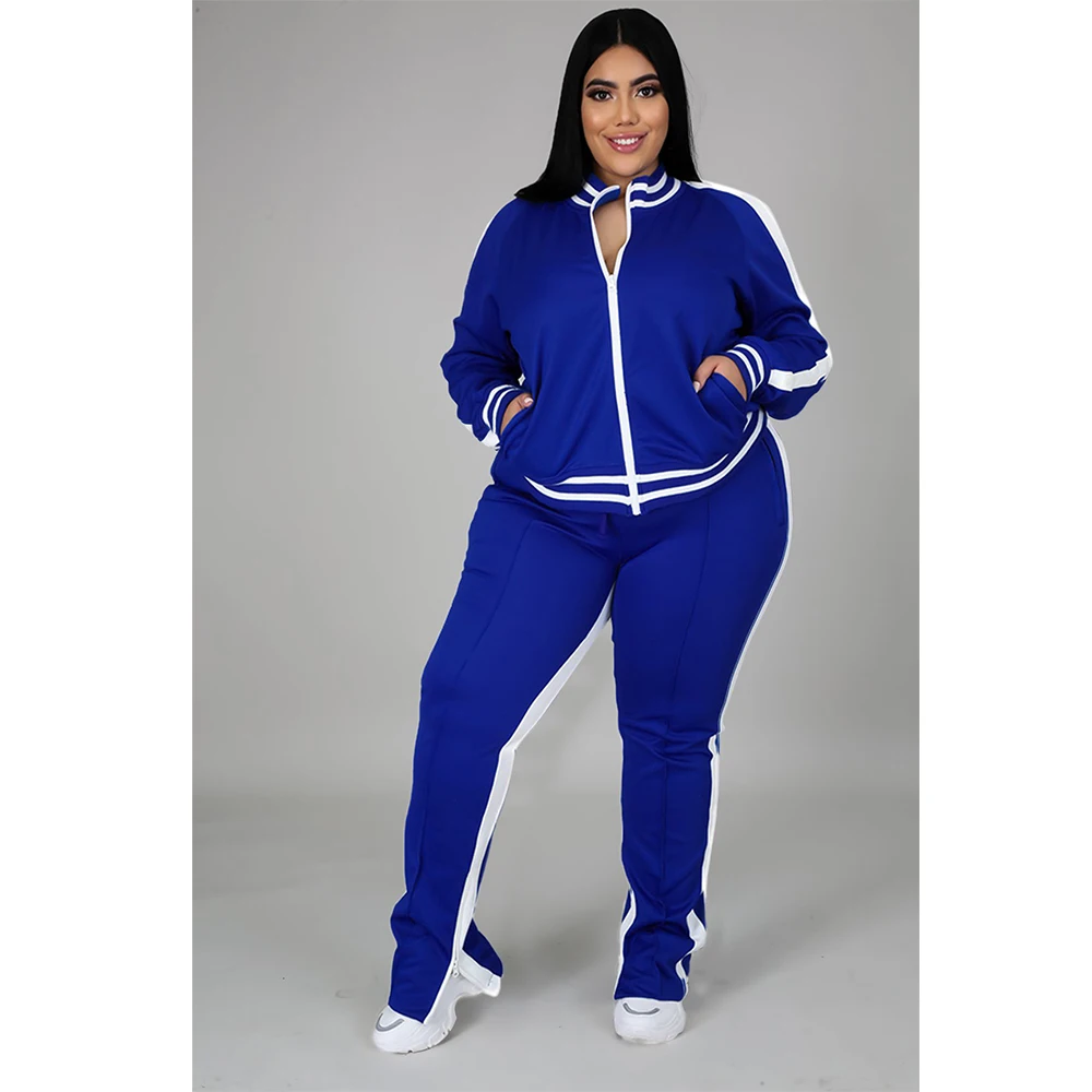 

Fall Clothes for Womens Tracksuit Long Sleeve Coat and Pants Sets Plus Size 2 Piece Set Women Outfits Wholesale Dropshipping