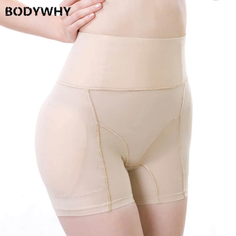 High Waist Postpartum Rich Hip Lifting Hip Panties Increase Warping Recovery Shaping Pants Women Silicone Panties High Quality