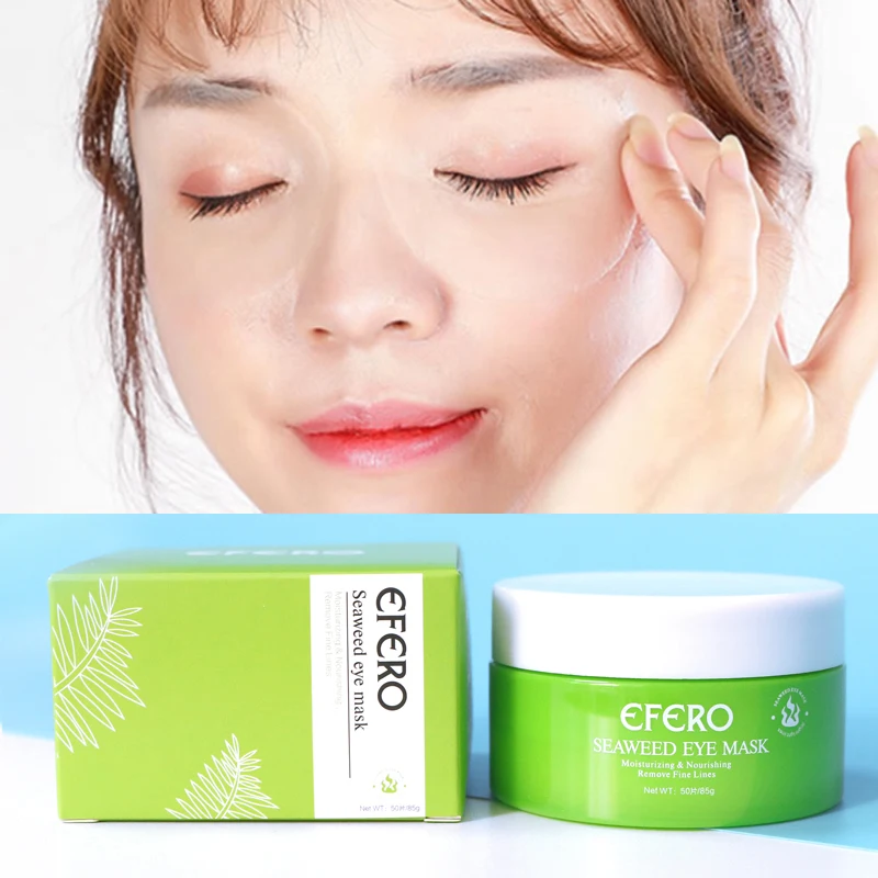 

50PCS Seaweed Crystal Eye Mask Remover Dark Circles Collagen Anti-Puffiness Skin Eye Essence Moisturizing Anti-Aging Eye Patches